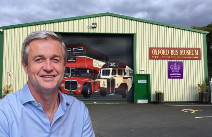 Drinks & Canapes at Oxford Bus Museum with Rupert Harrison