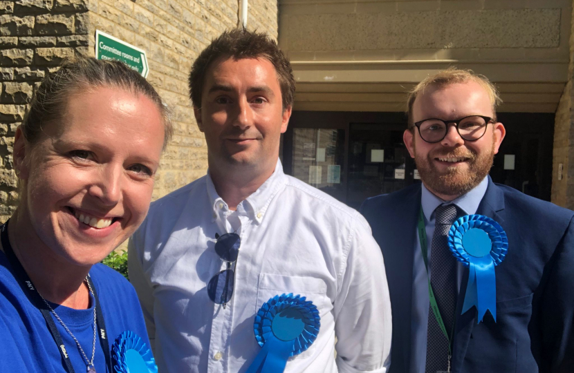 Darren Thomas wins the Witney East by-election