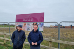 Cllr Thomas Ashby and Robert Courts MP are asking for action on major homes site